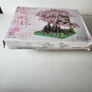 Cherry Blossom Tree Building Blocks Kit NO61010 Micro-Brick Set